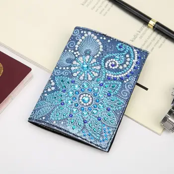 DIY Diamond Maľovanie Diamond Pas Kryt Špeciálne Tvarované Kožené Pas Ochranné Kreatívne Ručné Remeselné Dary