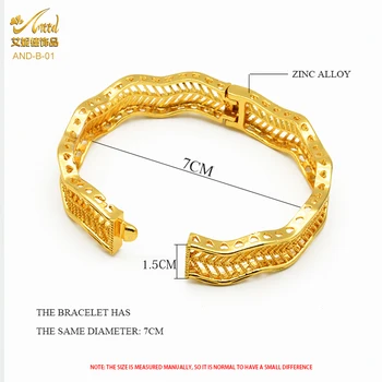 ANIID Charms Prívesky Náramky Pre Dámske Strečové Dizajnér Šperkov, Veľkoobchod, Luxusné Značky Roztomilý Dubaj Zlato, turecké Šperky