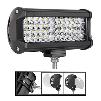Pre Jeep SUV, Motocykle nákladné auto Auto LED Svetlá Práce Svetlá Pomocné Svetlo 12V4 Rad vinuté Perly 144W Off-Road Svetlá