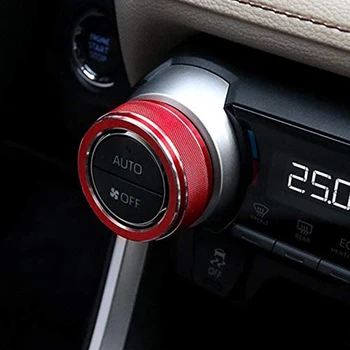 2x pre Toyota RAV4 Rav 4 XA50 2019 2020 2021 Hliníkovej Zliatiny AC klimatizácia Prepínač Gombík, Tlačidlo Krúžok Výbava Kryt Auto Príslušenstvo