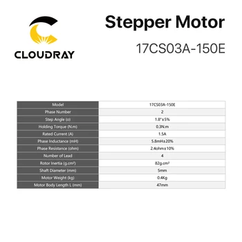 Nema17 Stepper Motor 42mm 2 Fázy 30Ncm 1,5 A Stepper Motor s DuPont pre 3D tlačiarne CNC Gravírovanie Frézovanie Stroj