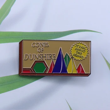 Kužele Z Dunshire smalt pin spletitý stolné hry vynašiel Ben Wyatt, na Parky a Rekreačné