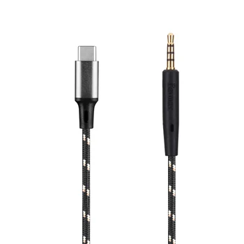 Earmax slúchadlový kábel Pre Bose OE2 AE2 QC25 QC35 typ-c / blesk Pre iphone12 11 8plus slúchadlá monokryštálov medený kábel