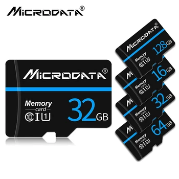 Top predávať Micro SD TF Karta 8 16 32 64 128 256 GB vysokorýchlostné pamäťová karta cartao memoria de Microsd flash mini card pre Smartphone