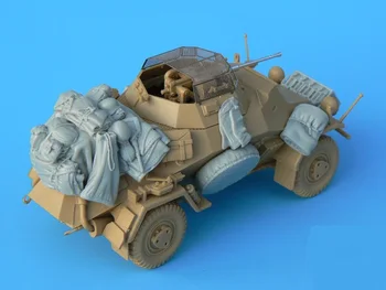 1:35 rozsahu živice die-cast obrnené vozidlo, tank chariot časti úprava neobsahuje nevyfarbené tank model 35407