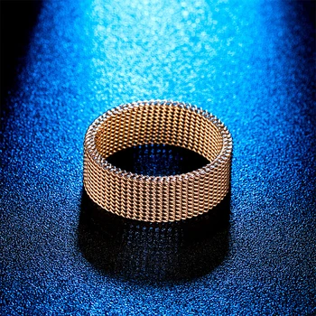 2020 prstene pánske nehrdzavejúcej ocele módy, Takže Flexibilné Čistý krúžok čierne Jednoduché tkanie krúžky Steampunk darčeky pre ženy Accessorie