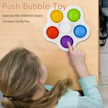 Deti, Dospelí jednoduché jamkami fidget hračky Na Sklade Kreatívne Hračky mini Jamkami Hračky Depressurization Rada Radič Educationa