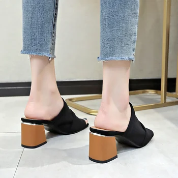 Elegantný, Pohodlný Strany stiletto Lady Vysoké Podpätky Čerpadlá dámske topánky 2020 Plus Veľkosť dámske Sandále A291