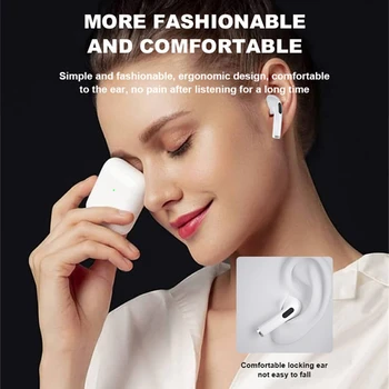 TWS Air Pro 5 4 Bluetooth Slúchadlá Silné Basy Bezdrôtové Slúchadlá In-Ear HiFi Slúchadlá handsfree Headset S Mikrofónom PK i12