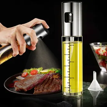 Olej spreji pulverizador aceite dávkovač postrekovač olivový kuchynské doplnky gadget varenie, grilovanie barbacoa nástroje, náradie, sady