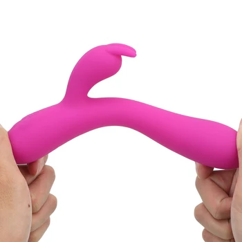 16 Rýchlostí, Kúrenie Rabbit Vibrátor G-Spot Bradavky Masér Dual Motory Dildo Sexuálne Hračky pre Ženy Klitorisu Stimulácia Vagíny