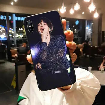 Kim V Taehyung kpop idol kvalitné luxusné Telefón Prípade coque pre iPhone 11 12 pro XS MAX 8 7 6 6 Plus X 5S SE 2020 XR