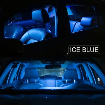 Biela, Canbus LED Interiér Dome Mapa Čítanie Strechy Svetla Kit Pre Toyota Aygo 2005-2020 špz Lampa Auto Auto Príslušenstvo