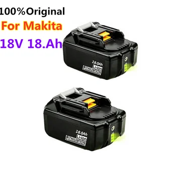 Originálne 18V18Ah Batérie 18000mah Li-Ion Batérie Náhradné Batérie pre MAKITA BL1880 BL1860 BL1830battery+3A Nabíjačky