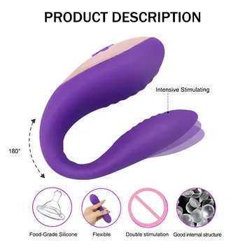 Bezdrôtové Sex Vibrátory 10 Rýchlosti U Vibrátor Erotické hračky G-Spot Stimulovať Vibrátory ženy Sexuálne Hračky Páry Sex Produkt S0131