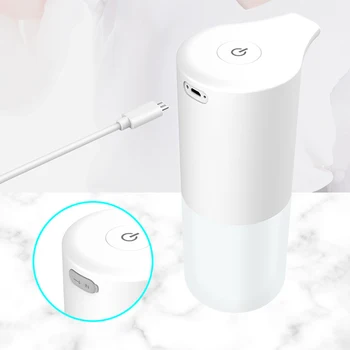 Automatický Dávkovač na Mydlo USB Nabíjanie Indukčné Strane Podložka Kúpeľňa Sterilizáciu Domácnosti Hotel Cleaner Potrieb