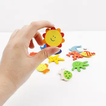 Podivné nové darčeky cartoon chladnička magnety cartoon zahraničných hračky deti obchodu vzdelávacie magnety/drevo dieťa špeciálne U7X6
