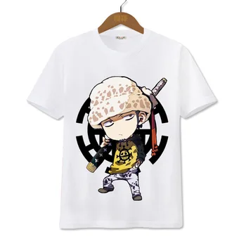 Jeden Kus Luff Saurona Anime Periférne Oblečenie pre Mužov, Ženy Cartoon T-shirt Harajuku Ullzang Tričko Fashion Japonský T-shirt Topy
