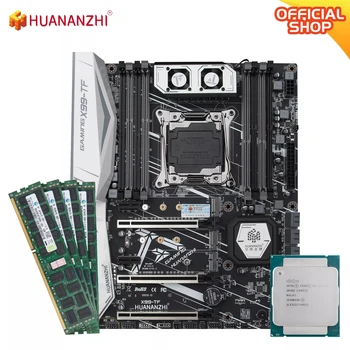 HUANANZHI X99 TF X99 základná Doska s procesorom Intel XEON E5 2678 V3 s 4*8G DDR3 RECC pamäť combo kit set SATA 3.0 USB 3.0