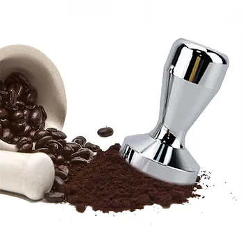 49 mm 51mm 58mm Nehrdzavejúcej Ocele Kávy Tamper Domov Kalibrovať Tlak Espresso Mat Kávy Kladivo Espresso Prášok Ploché Stlačte