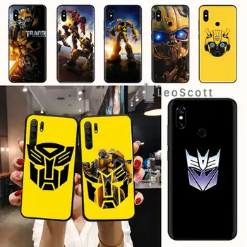 Transformers Bumblebee Telefón puzdro Pre Xiao Mi A1 A2 5 6 6PLUS 8 9 SE Lite MIX 2 2S MAX 2 3 Pocophone F1