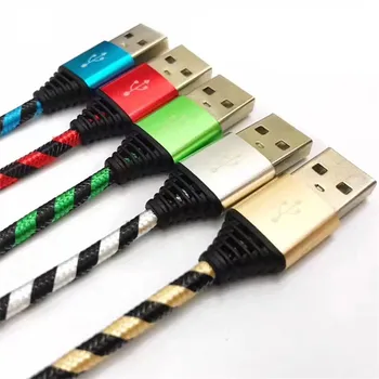 Micor USB Nabíjací Kábel pre ZTE Blade V8 V9 Nubia N3 Z11 Z9 Mini Synchronizovať Údaje Drôt pre LG Stylo 3 plus K10 K8 2018 Rýchle Nabíjanie