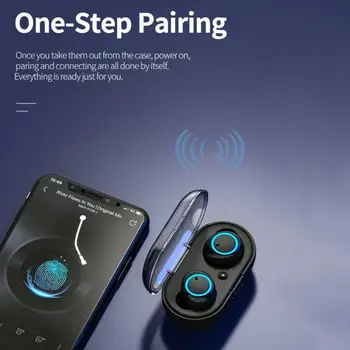 Y50 TWS Bluetooth Slúchadlo 5.0 Bezdrôtový Headset IPX7 Nepremokavé Hlboké Basy Slúchadlá Pravda, Bezdrôtová Stereo Slúchadlá Športové Slúchadlá