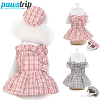 Pawstrip Princezná Psa Šaty Letné Oblečenie pre psy, Šteniatka Sukne Chihuahua Pomeranian Oblečenie spoločenské Šteňa Šaty Pre Malé Psy XS-XL