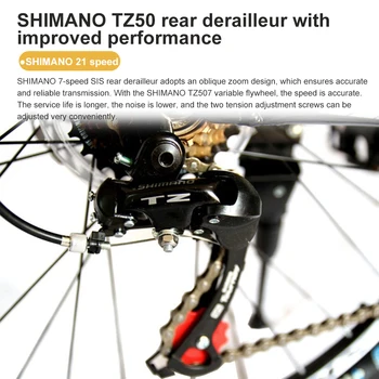 Vysoká Kvalita RD-TZ50 TZ500 Prehadzovačka 6/7-rýchlosť MTB Bicyklov, jazda na Bicykli Direct Mount Bike Príslušenstvo