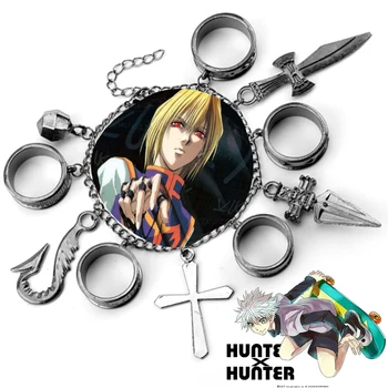 Anime Hunter X Hunter Kúzlo Náramok Kurapika Potkan Cosplay Náramok Náramok Kostým, Rekvizity Reťazca Náramok