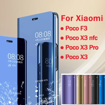 Poco X3 NFC phonecase pre xiao f3 Poco X3 NFC pro phonecase málo x 3 nfs kryt telefónu dom shell xiami xiomi flip 2021