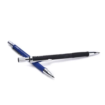 Mechanické Ceruzky Rysovacie Kreslenie Ceruzkou pre Skicovanie Školského Úradu, Papiernictvo 1PC 2B 2.0 mm Blue Black Viesť Držiak na Pero
