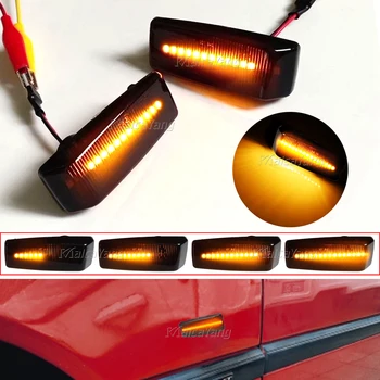 2ks LED Dynamický Bočné Obrysové Svetlo Zase Repeater Svietidlá Pre Mercedes Benz C E S SL TRIEDY W201 190 W202 W124 W140 R129