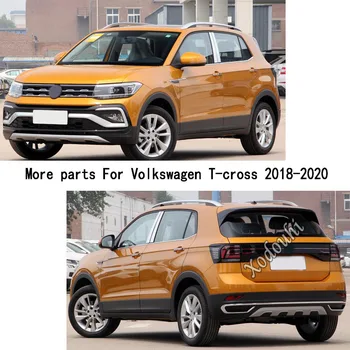 Pre Volkswagen VW T-cross Tcross 2018 2019 2020 2021 Rukavice Box Kryt Detektora Výbava Uprostred Konzolu, Ovládací Panel Panel 2 ks