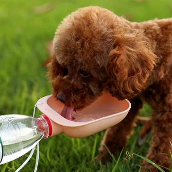 Pes Cestovné Fľašu S Vodou Prenosných Psa Fľaša Na Vodu Pitnej Vody Krmítko Pre Psa, Mačku Vonkajšie Vody Misa, Fľaša Domáce Zvieratá