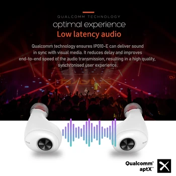 Cudzie Tajné TWS Slúchadlá Bezdrôtové Bluetooth Slúchadlá s aptX Čip Qualcomm Pravda, Bezdrôtová Stereo Slúchadlá Slúchadlá Slúchadlá