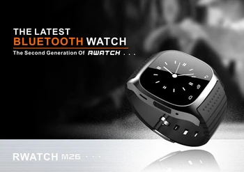 Reloj inteligente M26, resistente al agua, con Bluetooth, pantalla LED de uso diario para telfono Android