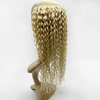 Bluelucky Najvyššej Kvality Európskych Remy Ľudské Vlasy Blond Farba Halo predlžovanie Vlasov Rovno 100 g/Kus