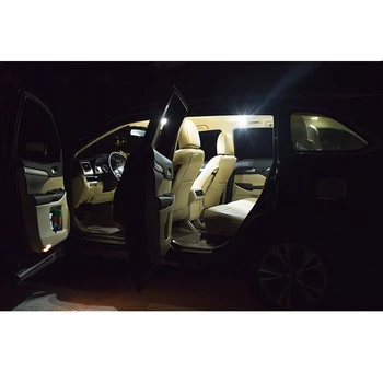 2ks Biele auto príslušenstvo F36mm Canbus bez Chýb Interiérové LED Svetlo Svetla na Čítanie Súprava Mapu Dome Licencia Lampa