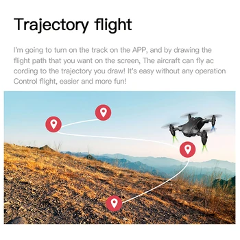 Mini Drone WiFi FPV 4K HD Kamera H2 Profesionálne RC Vrtuľník nadmorská Výška Podržte Real-time Prenosu Skladacia Quadcopter RC Drone