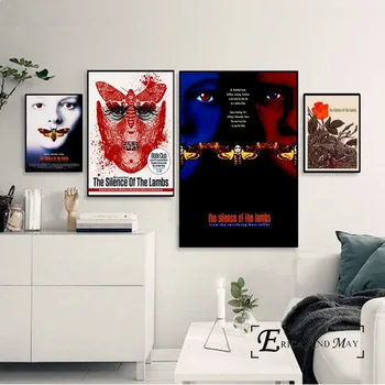 Ticho Jahniat Filmové Plagáty A Vytlačí Plátno Na Maľovanie Na Stenu Umenie Obrázok Vintage Poster Dekoratívne Domova Obrazy