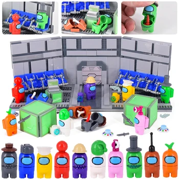 Amongs Hra NÁM Hviezda mimozemšťan Wars Model Stavebné Bloky Mini Bábiky anime akčné Figúrky Tehly Idear Tvorivé deti HOBBY Hračky