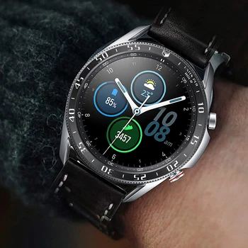 Rám krúžok Pre Samsung Galaxy Sledovať aktívny 2 46 mm 42mm Výstroj S3 šport Anti-jeseň kovové Chránič kryt Prípade smartwatch Accessorie
