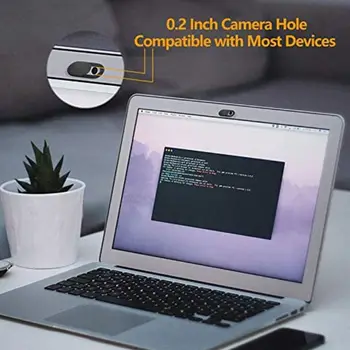 3ks Fotoaparátu Kryt Vysuňte Webcam Širokú Kompatibilitu on-Line Ochranu Vašich Osobných údajov Mini Veľkosť Ultra Tenké