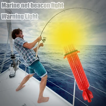 LED Vodotesný Svetlá Rybárske siete Bobber Rybárske Plávať Loďou, Rybárčenie Noc Flash Varovanie Lampa morský Rybolov Príslušenstvo