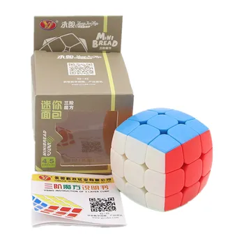 Yongjun pillowed 2 cm 3,5 cm 4,5 cm Mini 3x3x3 Magic Puzzle Relaxačná Kocka keychain Profesionálne YJ 3x3 Rýchlosť Kocka Vzdelávacie Hračka