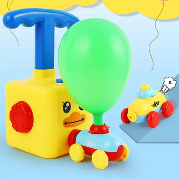 Výkon Autá Balón Deti Hračka Veda Experiment Hračky, Kreslené Zotrvačnosti Vzdelávania Vzdelávacieho Štúdia Hračka Dary