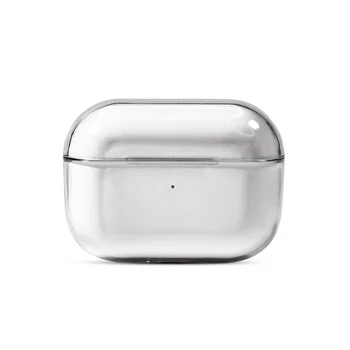 Transparentné Bezdrôtový Bluetooth Headset Prípade Airpods Pro Slúchadlá Jasné, Transparentné PC Hard Shell Headset Box
