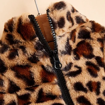 V zime Teplé Zvieratko Plyšové Leopardí Pes, Psie Oblečenie Bunda, Kabát na Jeseň a v Zime sa Pes Kabát Labrador francúzsky Buldog Vyhovovali XS-XXL