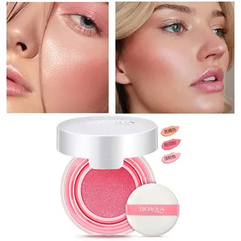 1Pcs Vankúš Červenať Matný Dlhotrvajúci Prirodzený 3 Farby Rouge Obrys Ľahké Nosenie Krásy Pohodlné Kozmetika Unisex Tvár make-up